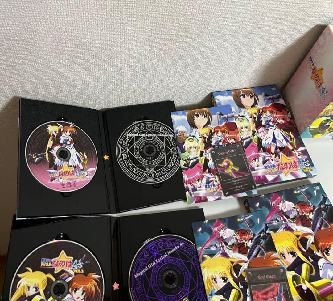 魔法少女リリカルなのはdvd、A's Vol.1〜6 初回限定版セット