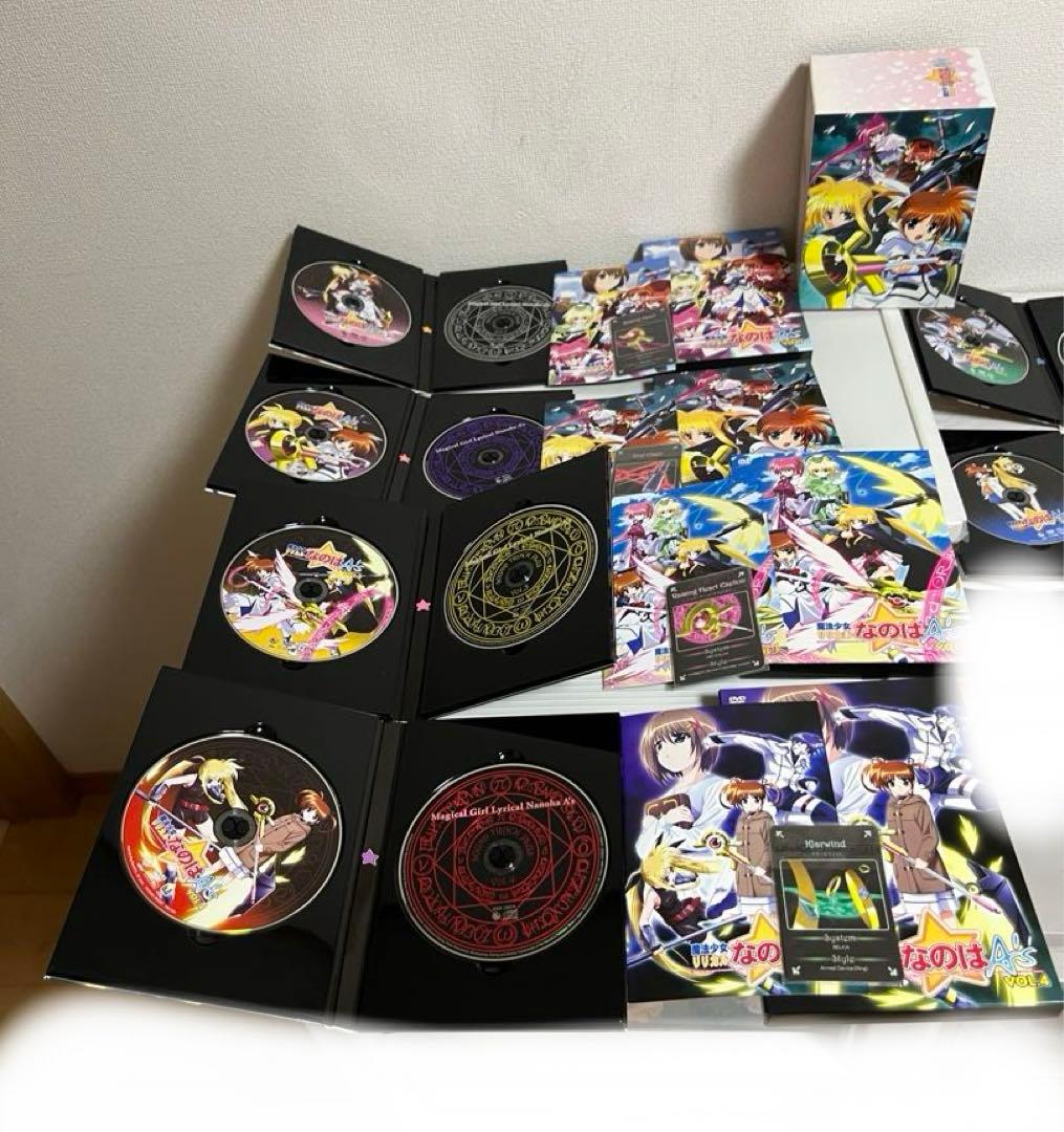 魔法少女リリカルなのはdvd、A's Vol.1〜6 初回限定版セット