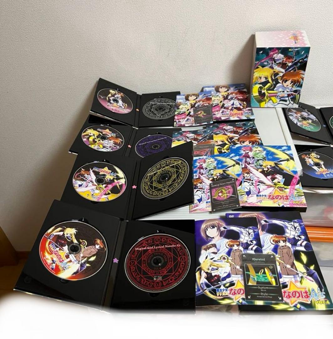 魔法少女リリカルなのはdvd、A's Vol.1〜6 初回限定版セット