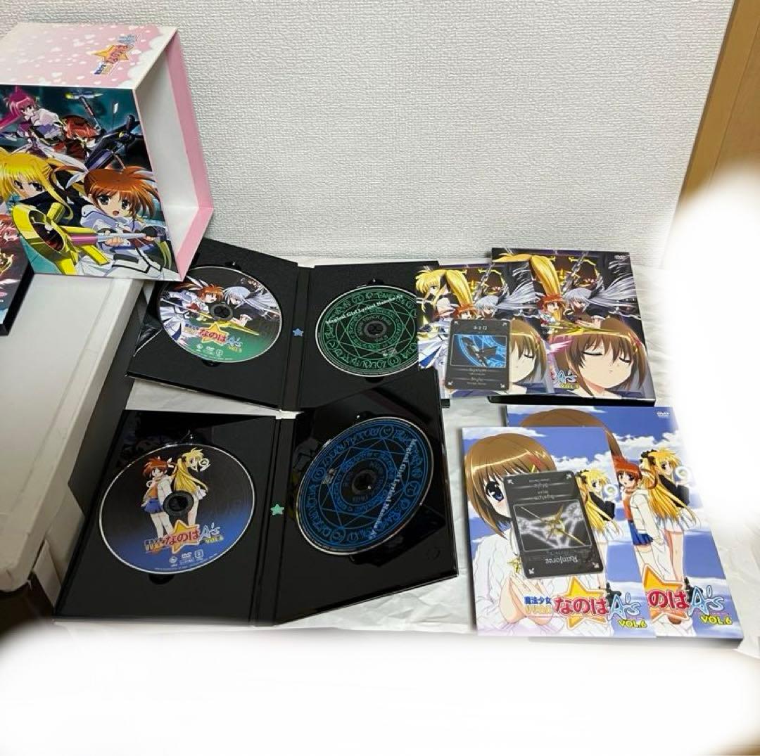 魔法少女リリカルなのはdvd、A's Vol.1〜6 初回限定版セット