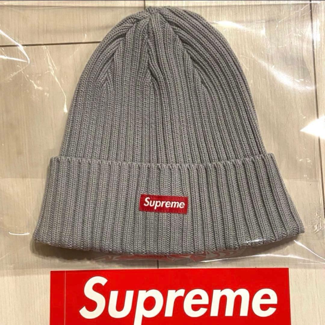 【新品】 Supreme 23SS Overdyed Beanie Grey 灰