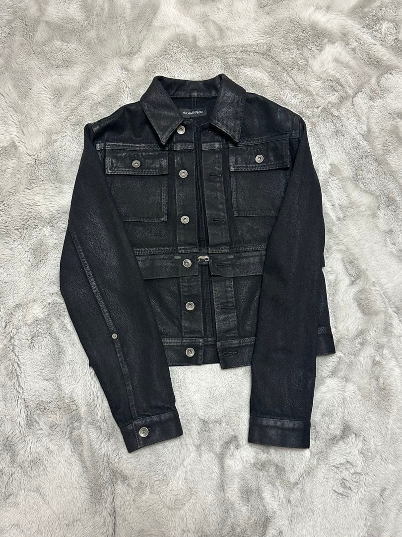 ジャケット・アウター no mass prod 008GLM WAXED DENIM JACKET S
