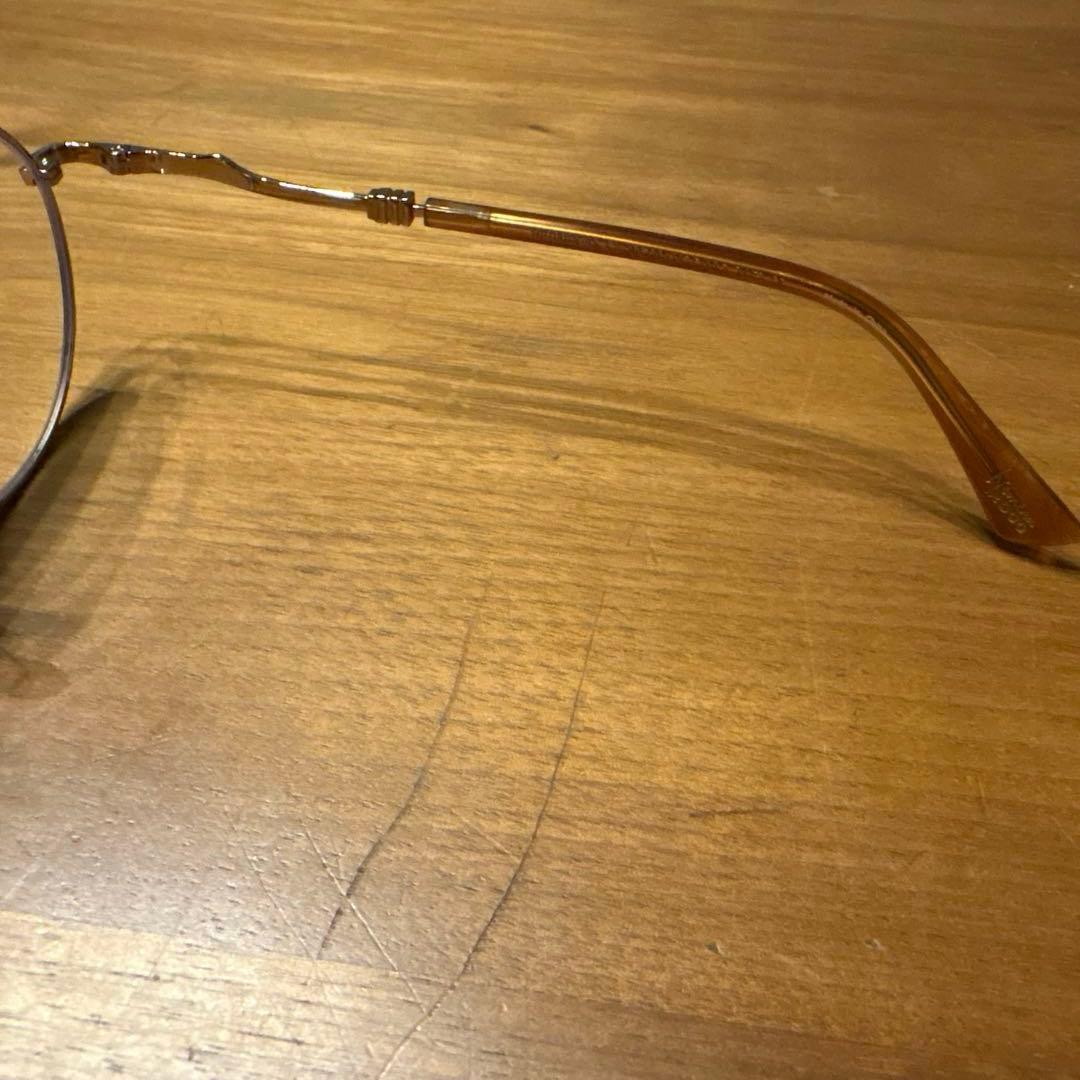 オンデーズ　ハリーポッターコラボメガネ　ニンバス2000　ゴールド