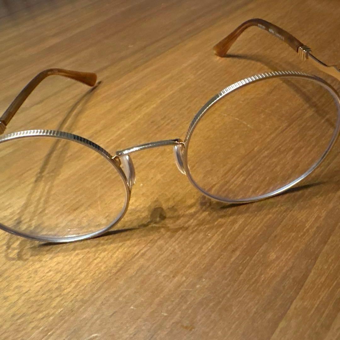 オンデーズ　ハリーポッターコラボメガネ　ニンバス2000　ゴールド