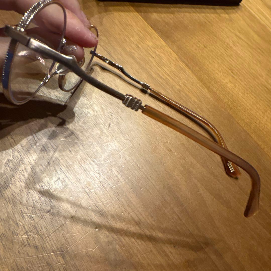 オンデーズ　ハリーポッターコラボメガネ　ニンバス2000　ゴールド