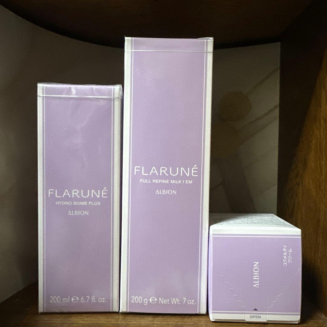 「新品未開封品」アルビオンフラルネ フルリファインミルクf EM ハイドロボム