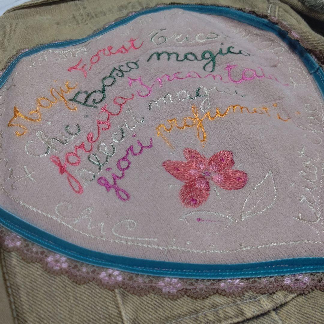 花等のモチーフ付きカジュアルジャケット イタリア製 TricotChic