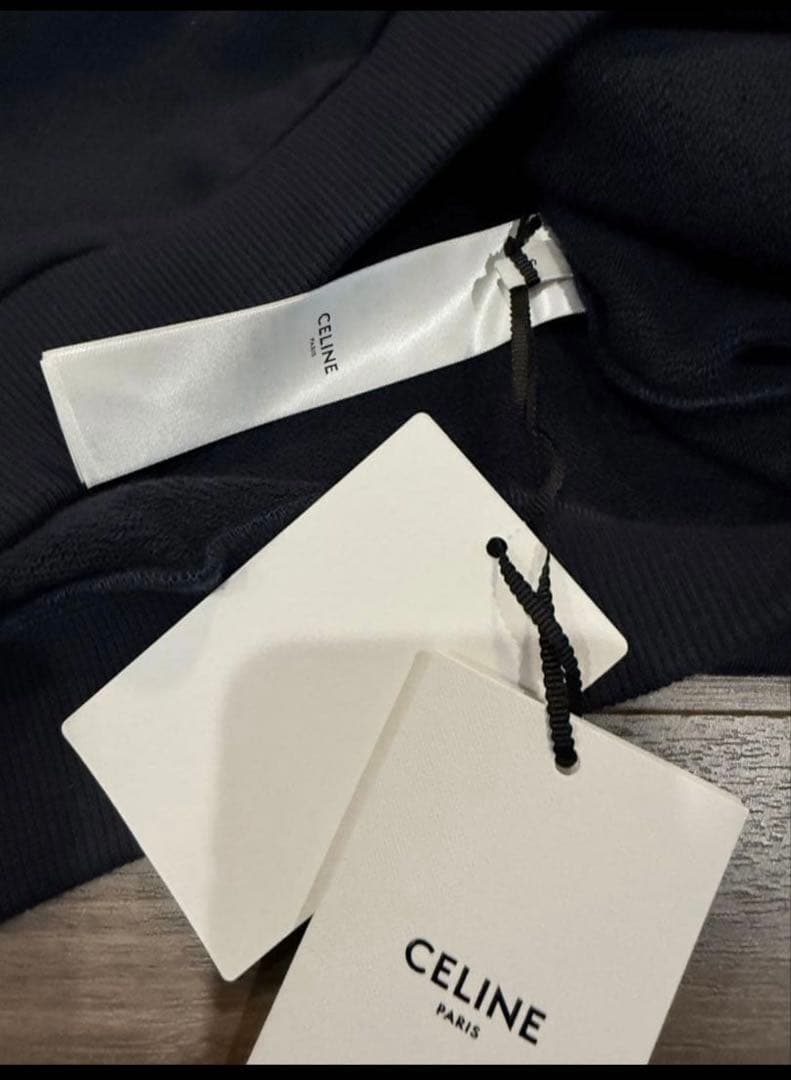 CELINE ロゴ　トレーナー　スウェット　S