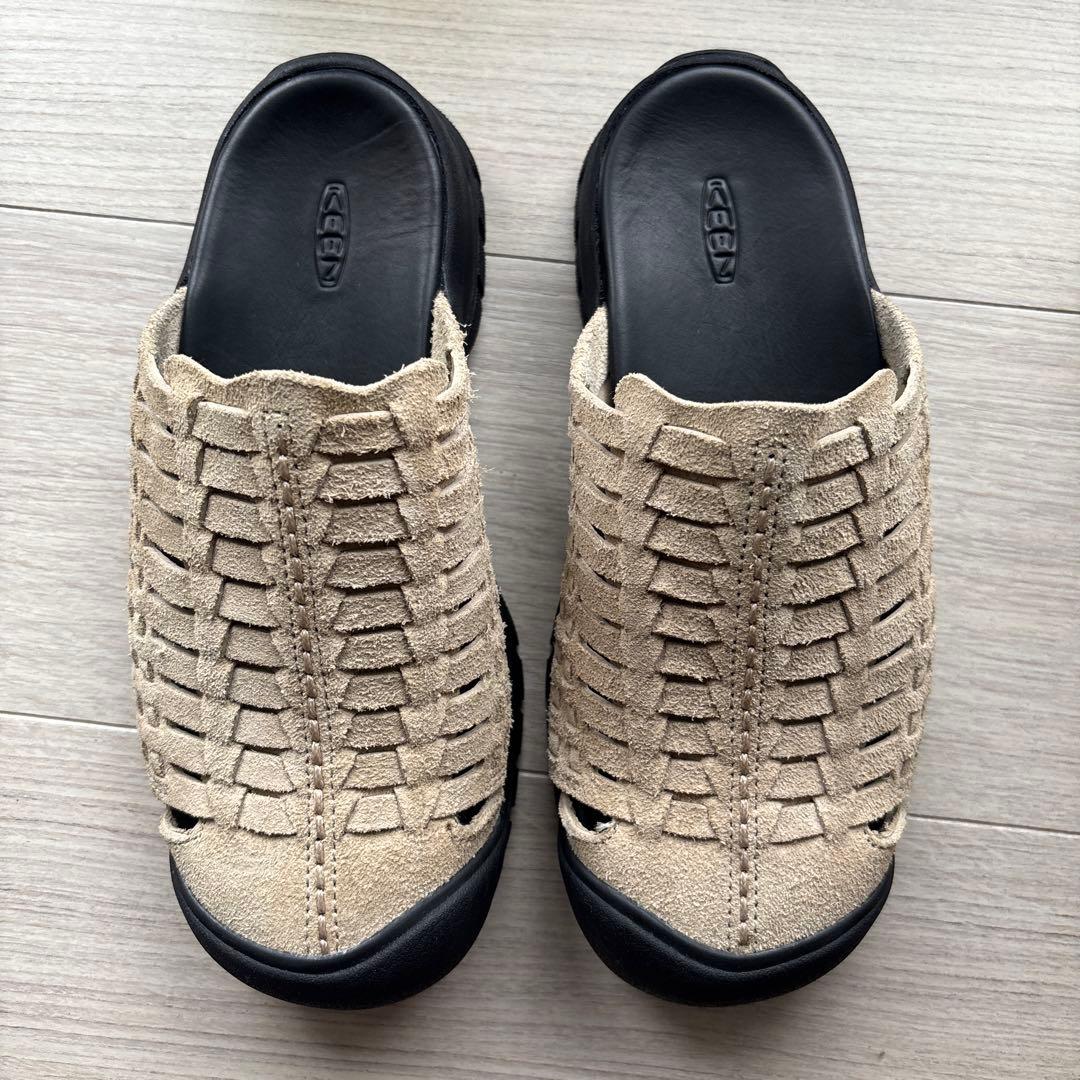 ネコポス KEEN ベージュ クロッグサンダル