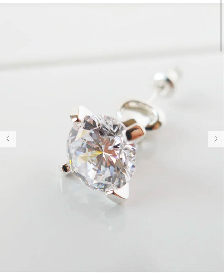 e.m. 片耳　ピアス