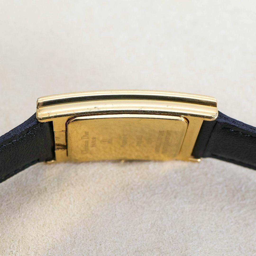 稼働 Christian Dior 腕時計 アンティーク 新品レザー 2071