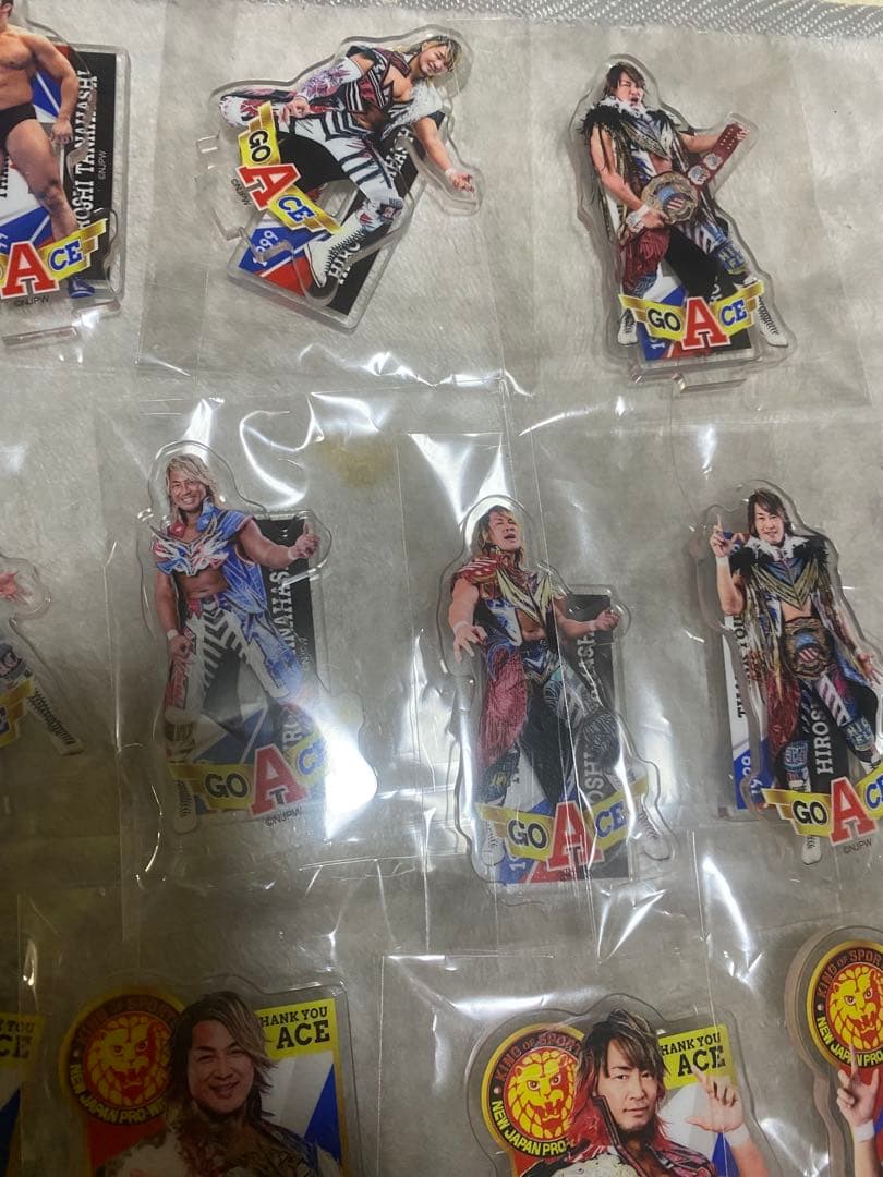 新日本プロレス　棚橋弘至 アクリルスタンド33種セット　バラ売り可能