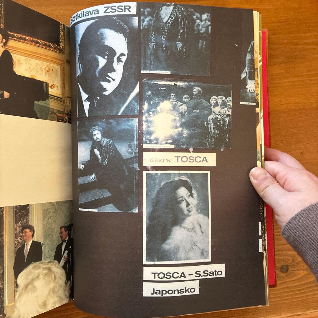 佐藤しのぶ/サイン入り フォトエッセイ オペラ・アルバム