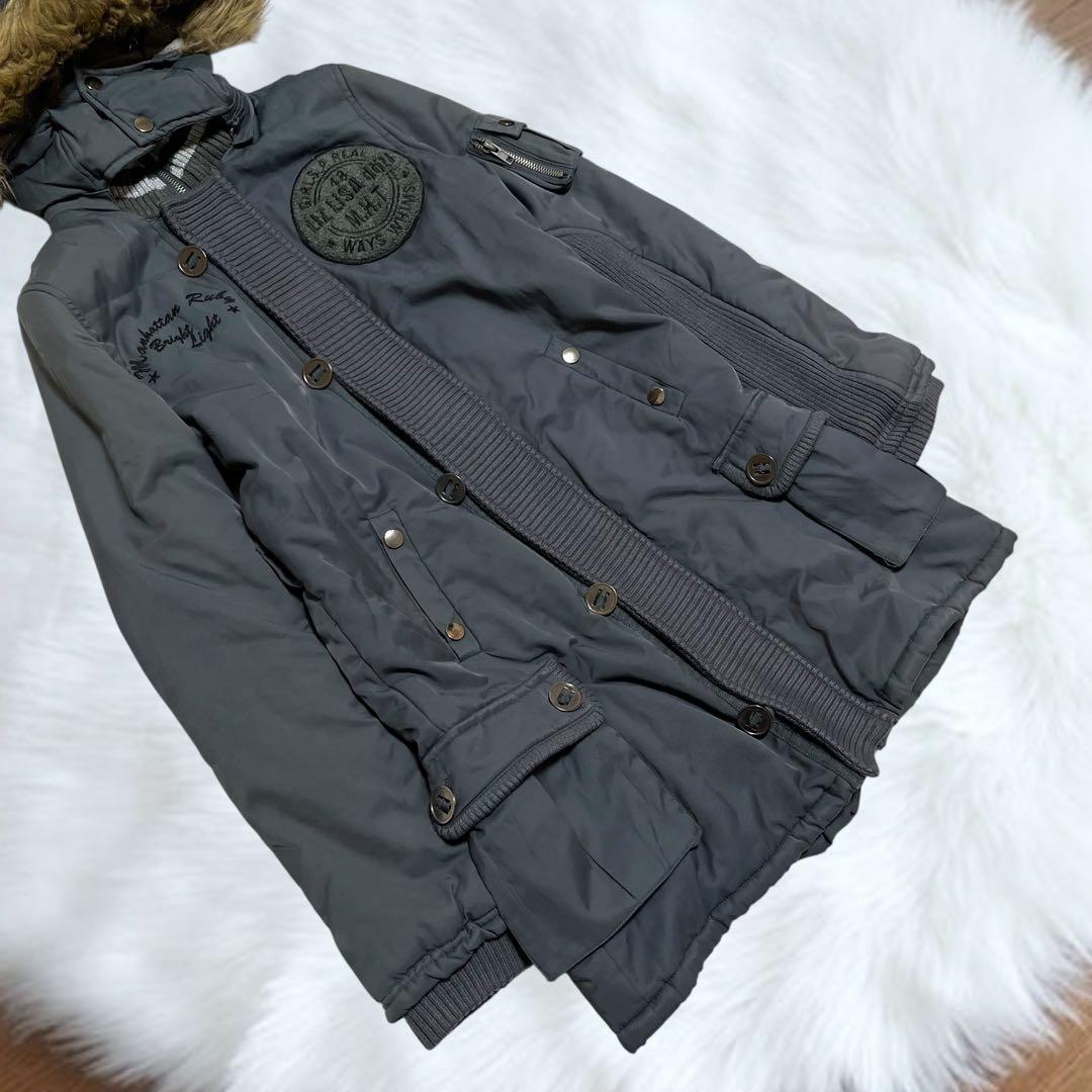 【美品】LIZ LISA doll モッズコート　ファー　平成　当時物　y2k