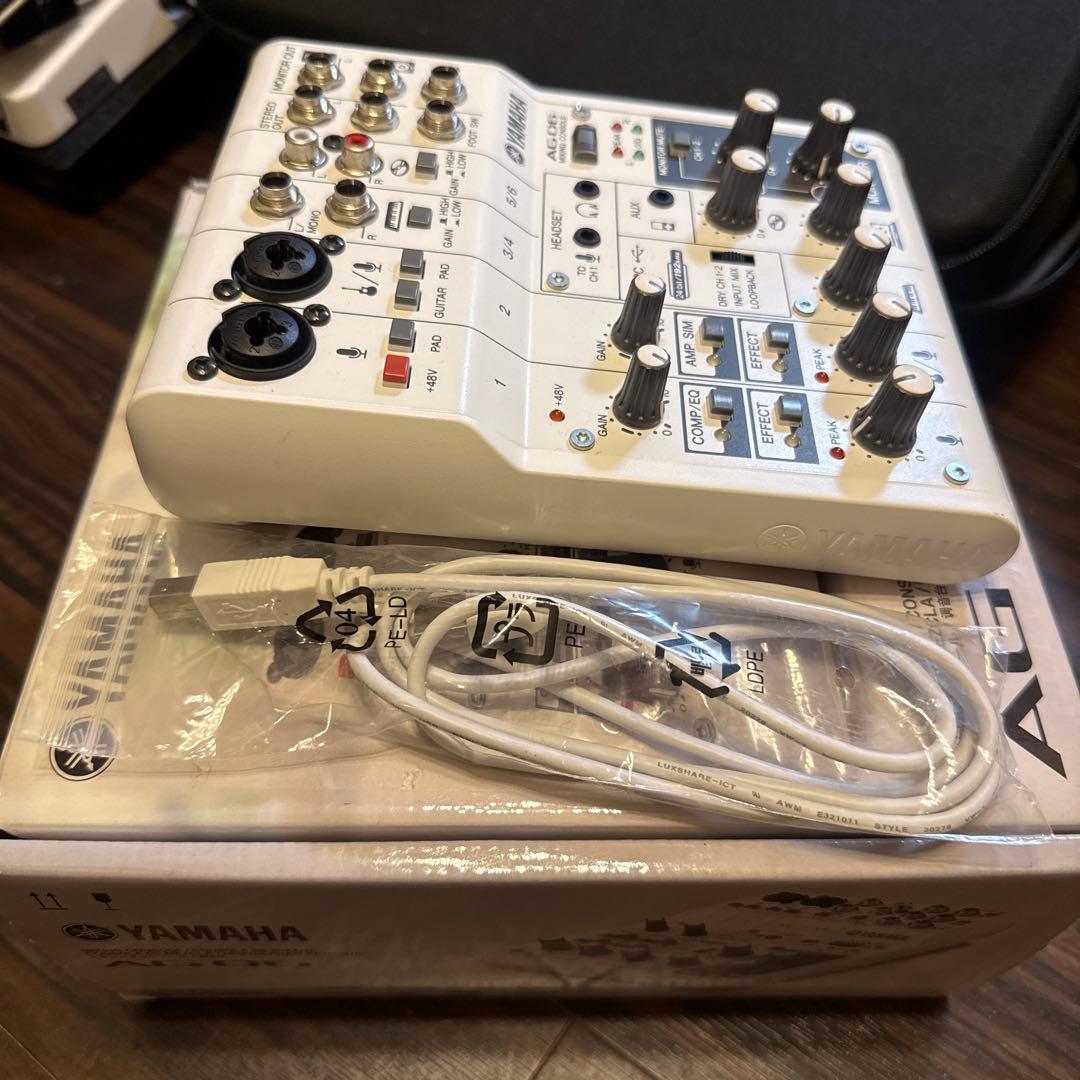YAMAHA AG06 USBオーディオインターフェイス