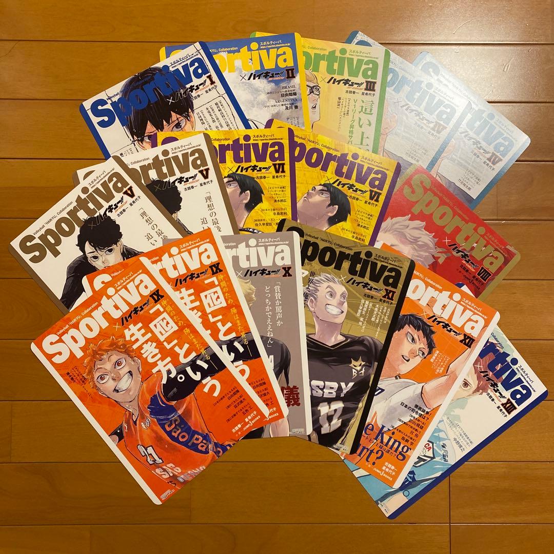 ハイキュー　ショーセツバン　全種　ビジュアルボード　セミコンプ