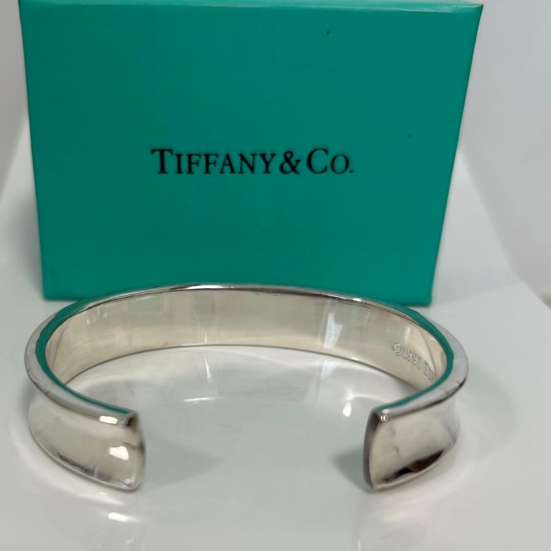 【美品】ティファニー ナロー 1837 バングル シルバー 925 正規品