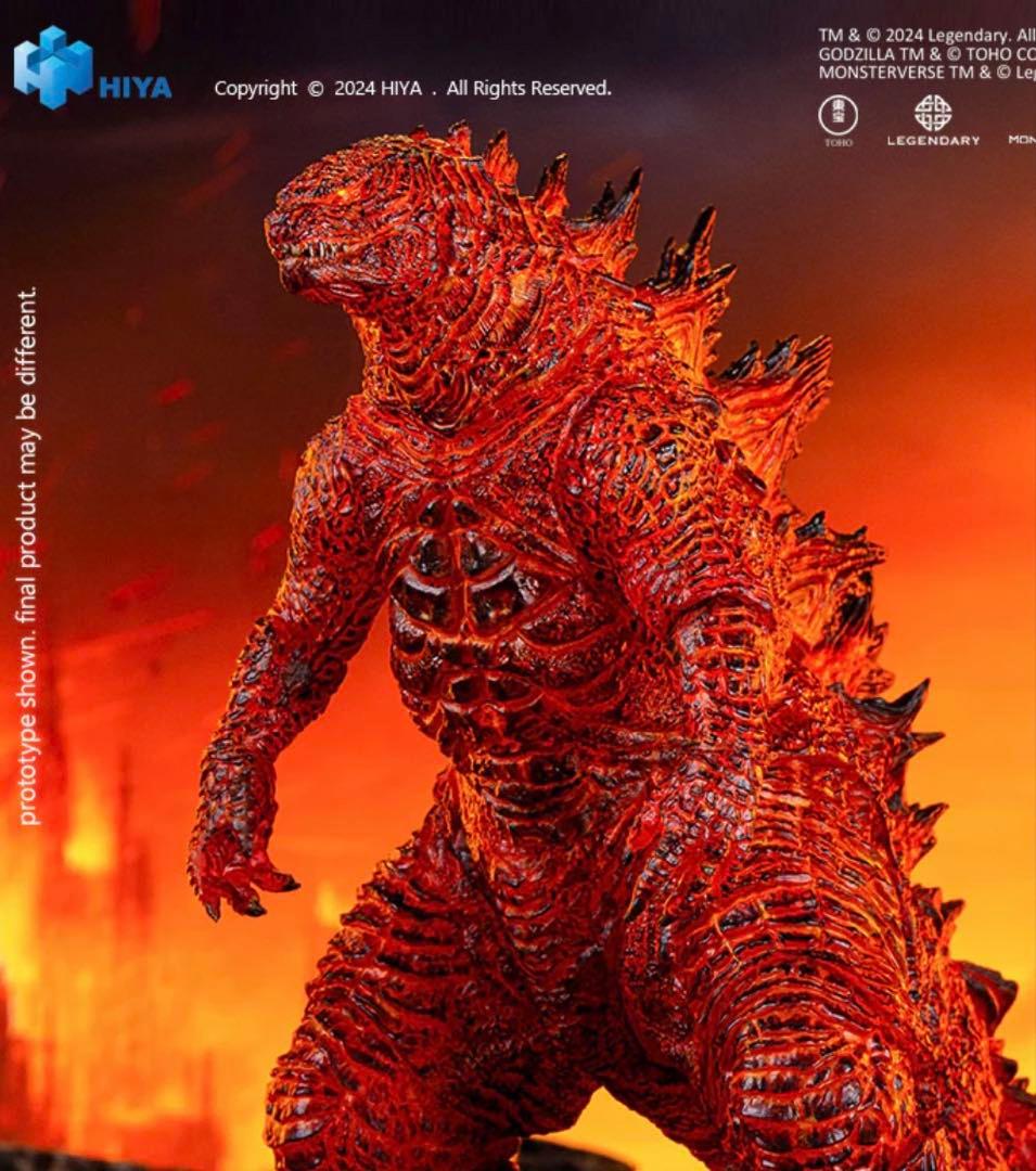 HIYATOYS バーニングゴジラ(2019)バトルVer. 箱無し本体のみ