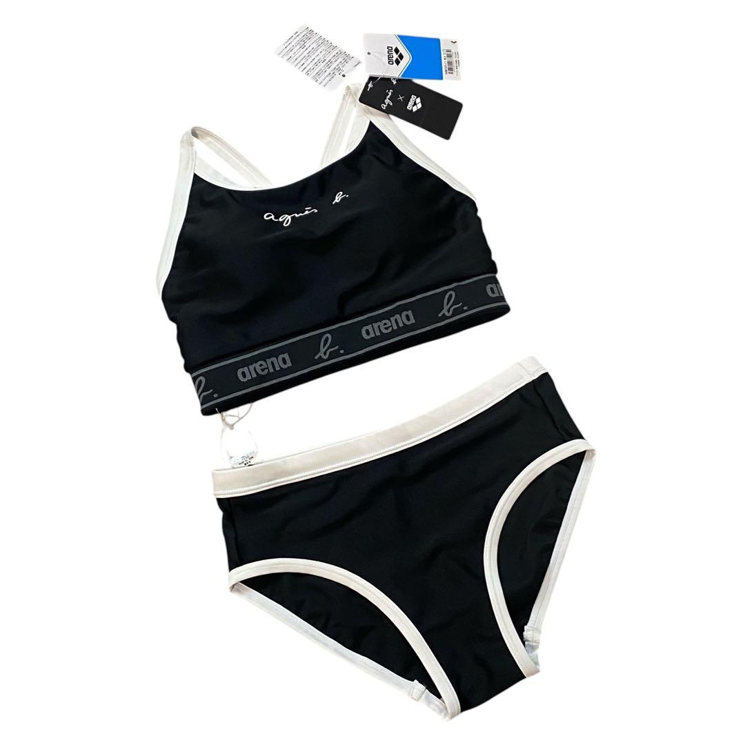 2186【新品 定価16500円】アニエスべー×アリーナコラボ★水着★S★7号