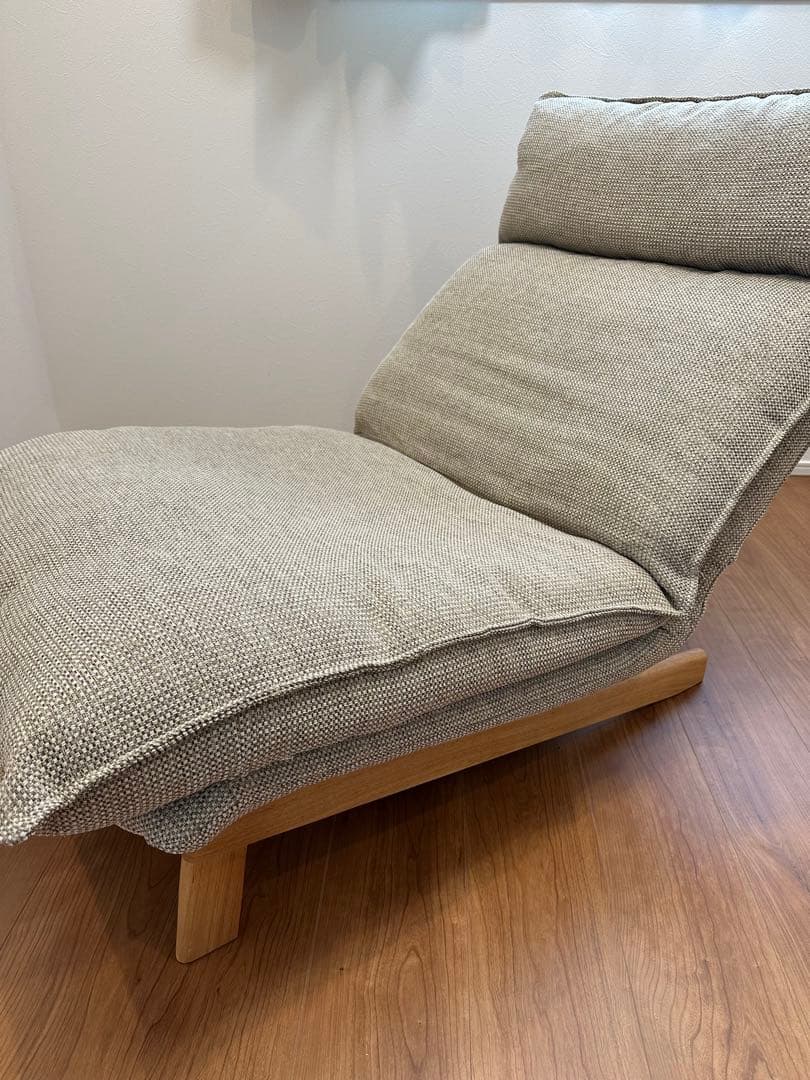 無印良品　ハイバックリクライニングチェアソファ
