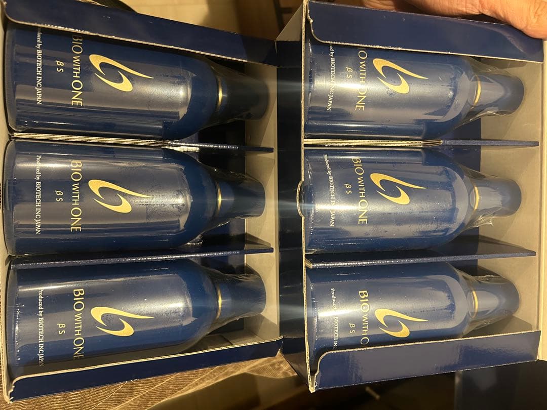 【新品未開封】送料込み！バイオテック　βベータ 6本セット