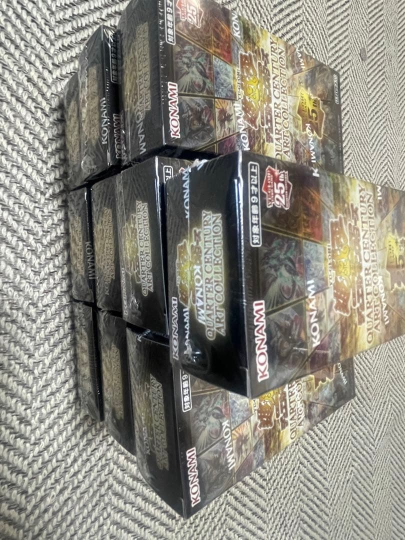 遊戯王 クォーターセンチュリーアートコレクション 10BOX シュリンク付き