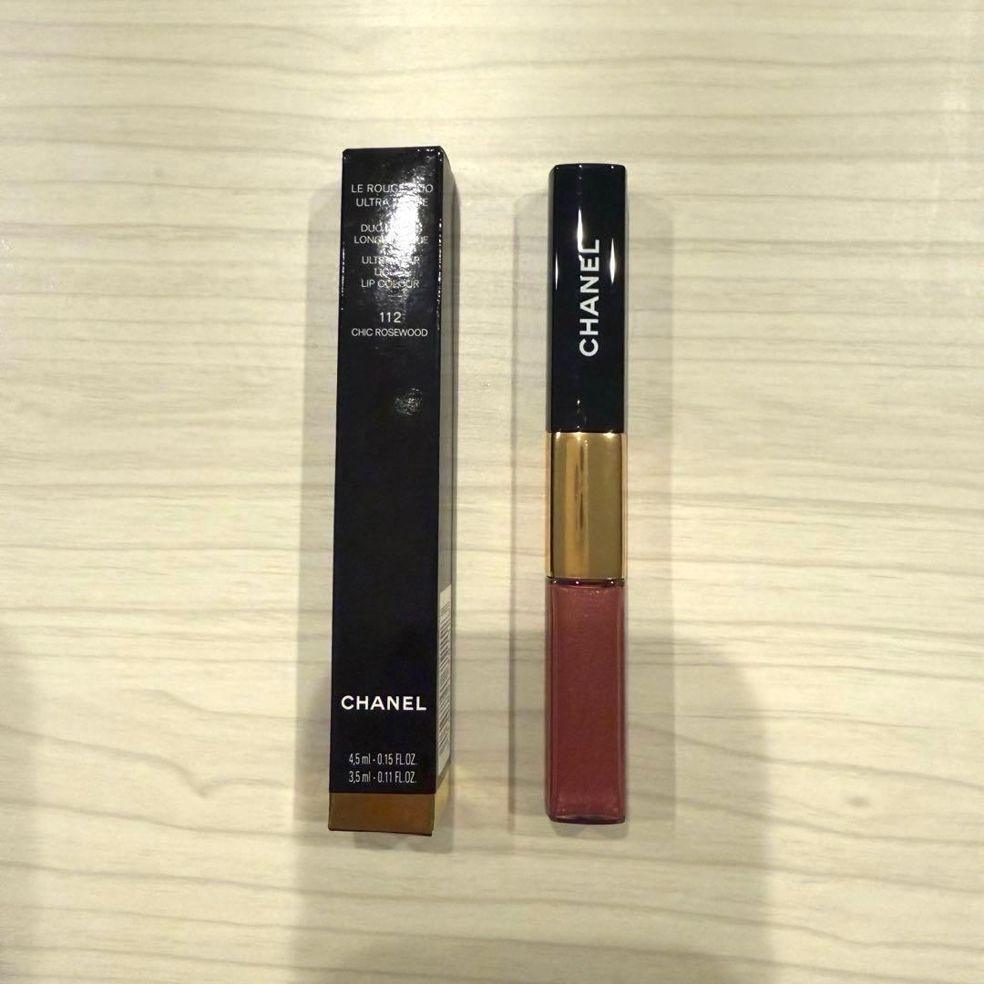 シャネル　ル ルージュ　デュオ　ウルトラ　トゥニュ　112 おまけ付き