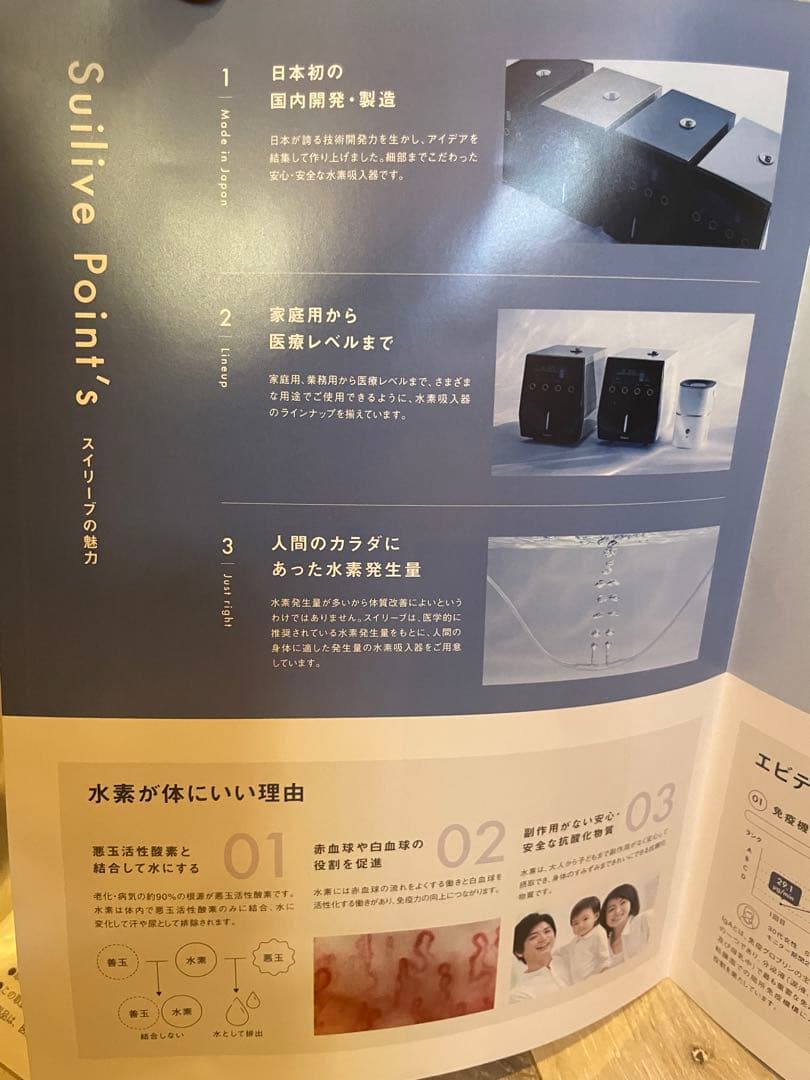 【美品】高濃度水素吸引Suilive SS-300 水素吸入