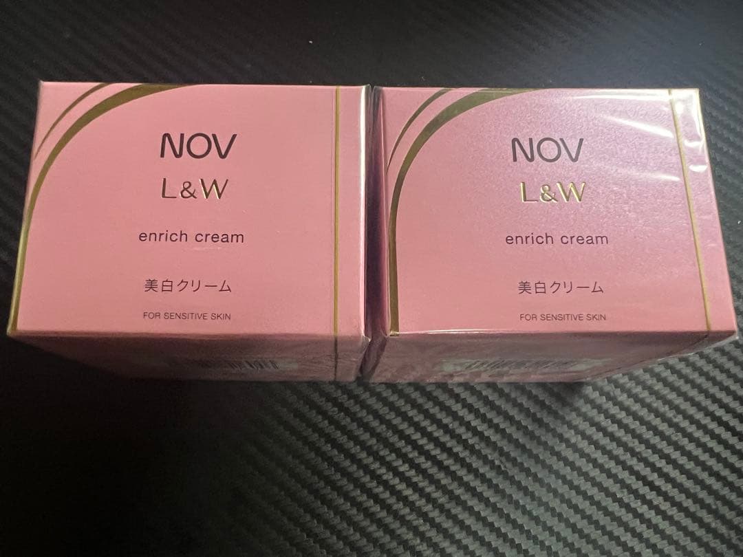 NOV L&W enrich cream 美白クリーム48g 2個セット