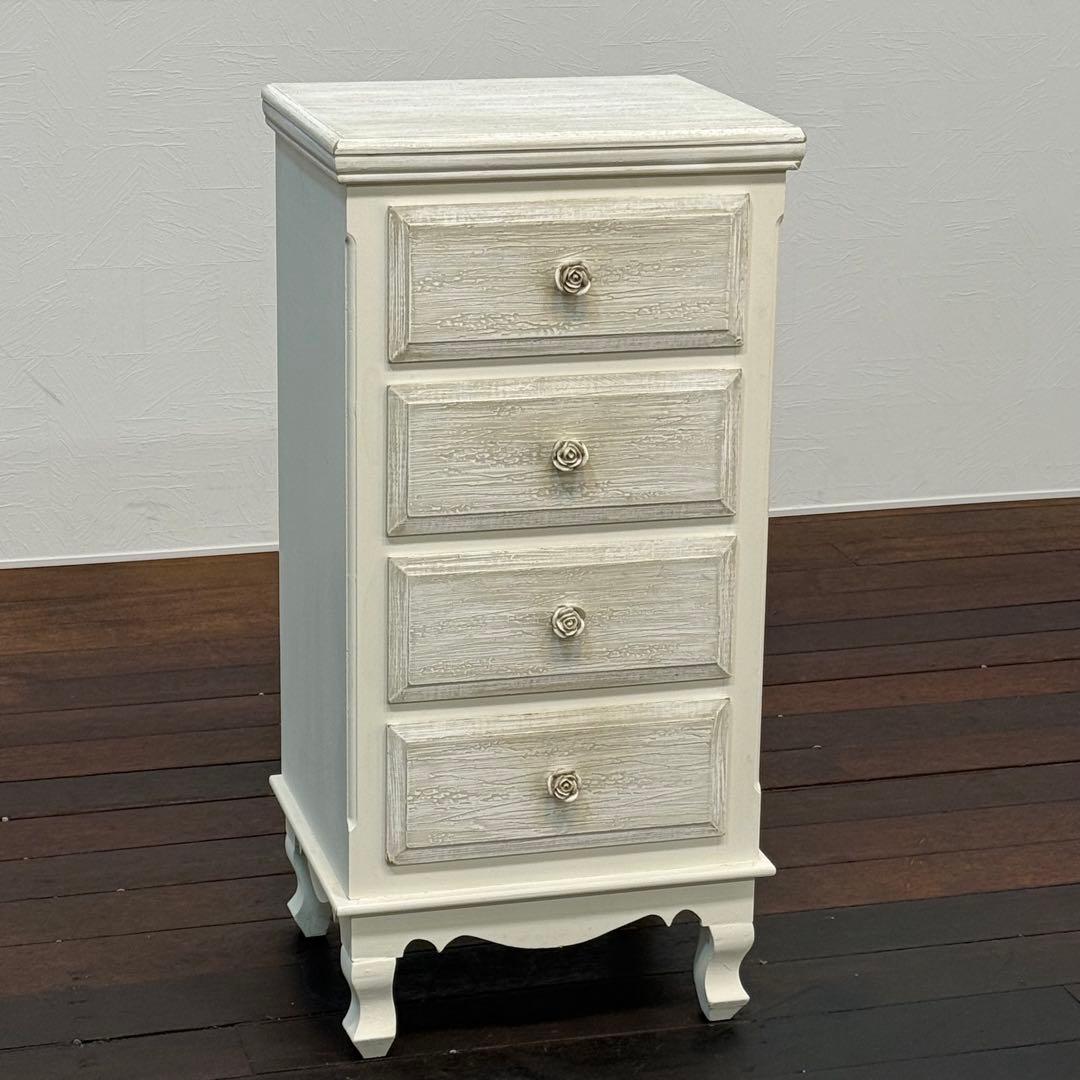 H112K62h Raffine ラフィネ 猫脚 4段チェスト