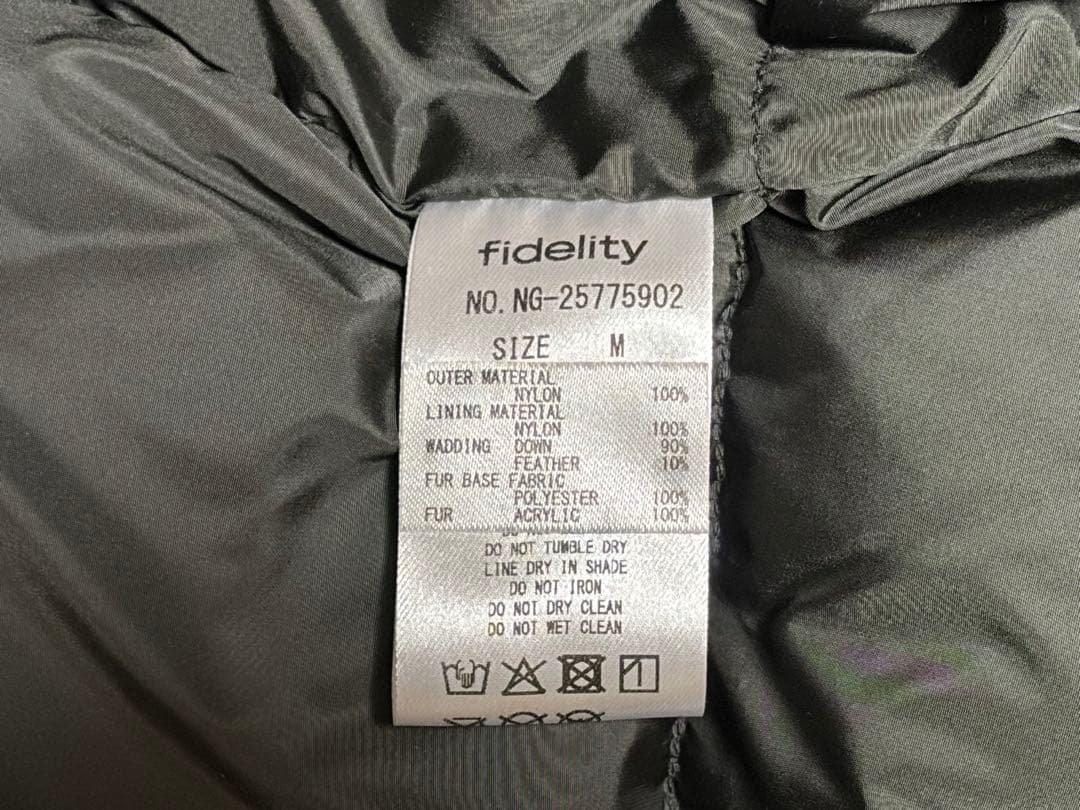 ［NANGA×FIDELITY］3LAYER DAWN N-3B（Olive）M