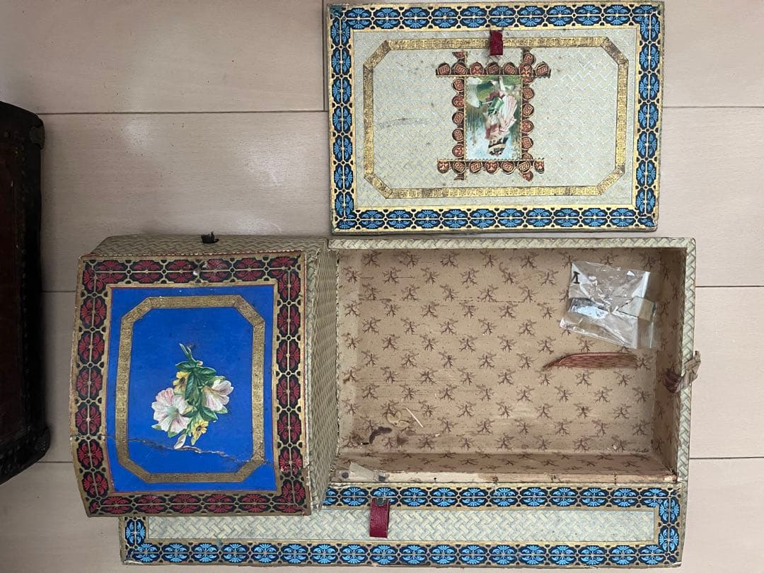 アンティークドール トランク