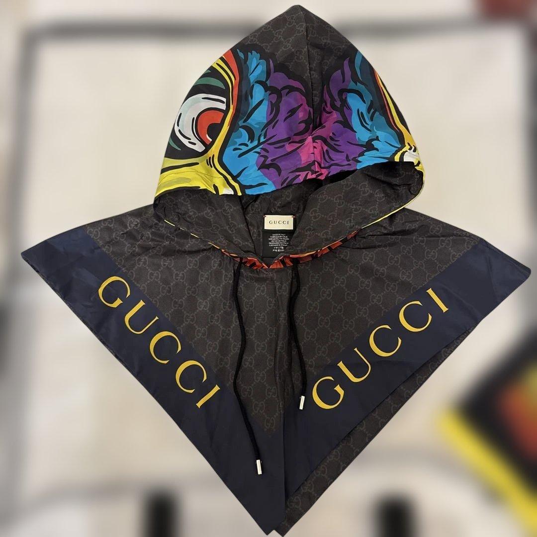GUCCIフードポンチョM