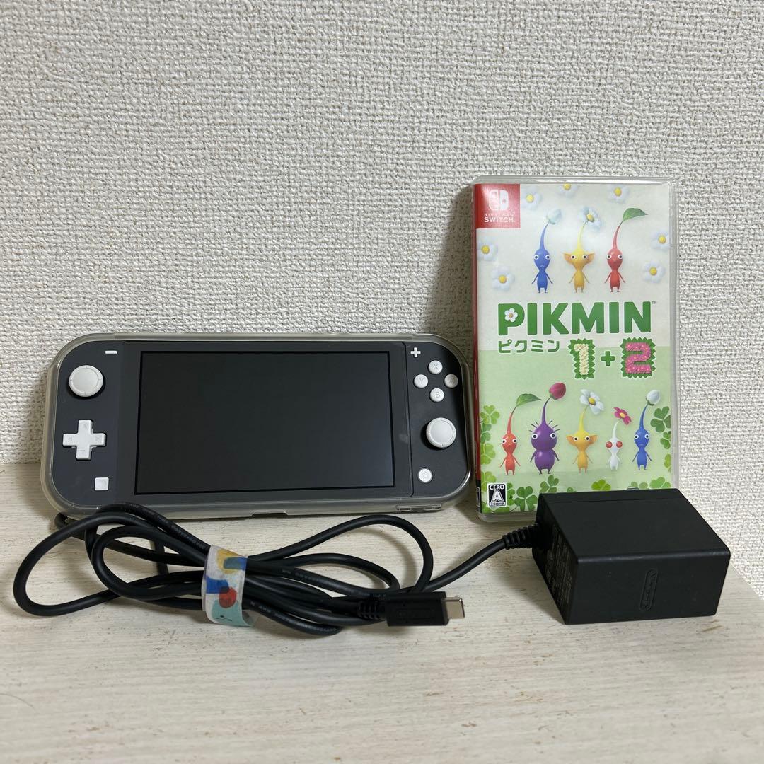 Nintendo Switch Lite(グレー)ピクミン1+2 まとめ売り
