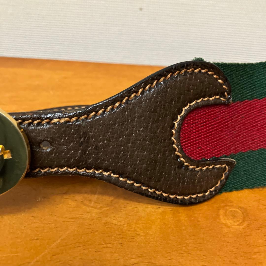 オールドグッチ　OLD GUCCI ベルト　レトロ　ヴィンテージ