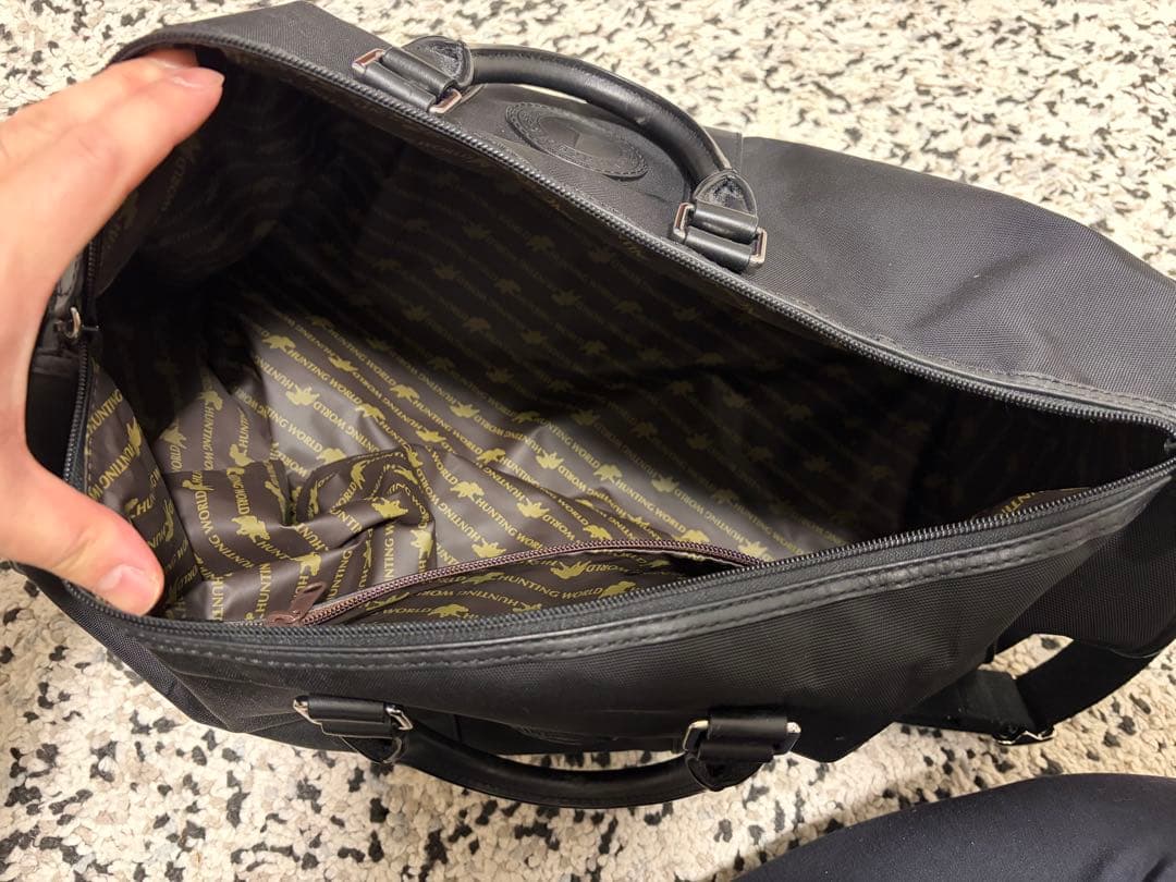 ハンティングワールド メルセデスベンツ ボストンバッグ