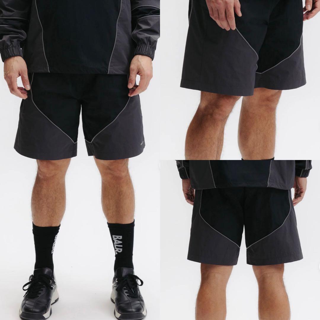 定価9万 新品 BALR. ナイロン セットアップ L 黒 JEZRA ボーラー