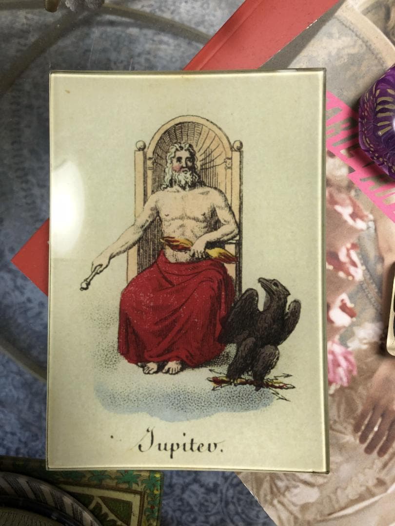 HauHau JOHN DERIAN デコパージュ マルス ジュピター