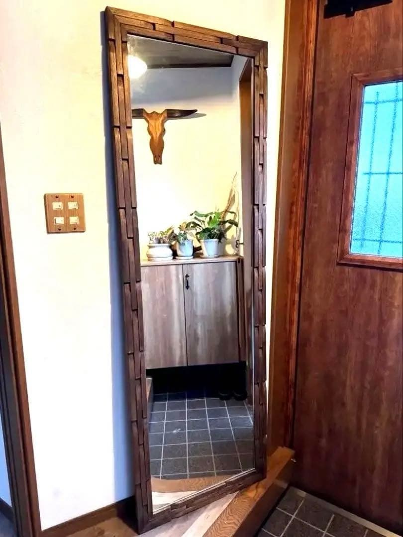 meyukokifu　アルテジャパン　姿見　ミラー　全身鏡　ウォルナット