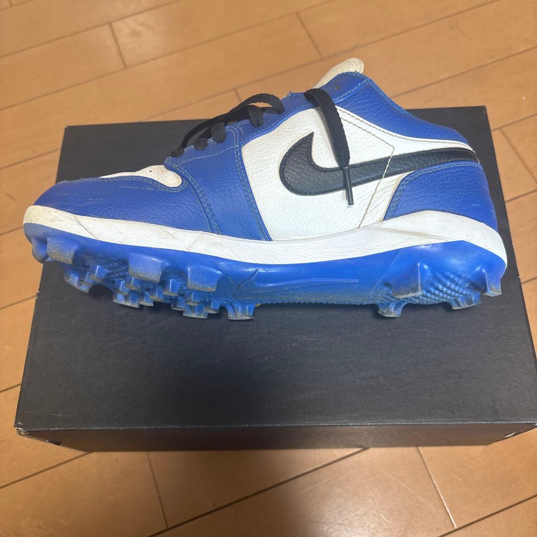 NIKE ジョーダン 1 野球　スパイク　ロー　　26cm ゲームロイヤル