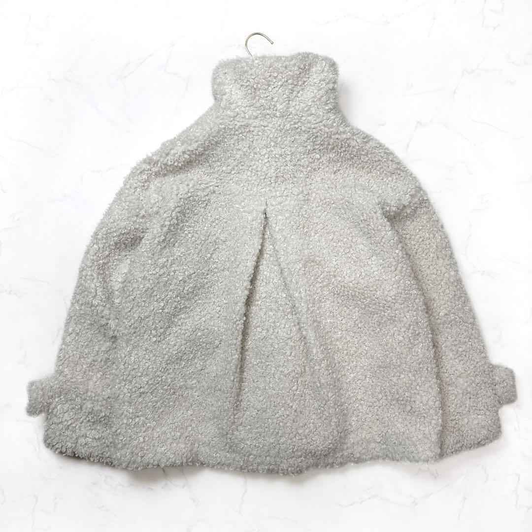 23AW ツルバイマリコオイカワ Goldie プードルファーコート アイボリー