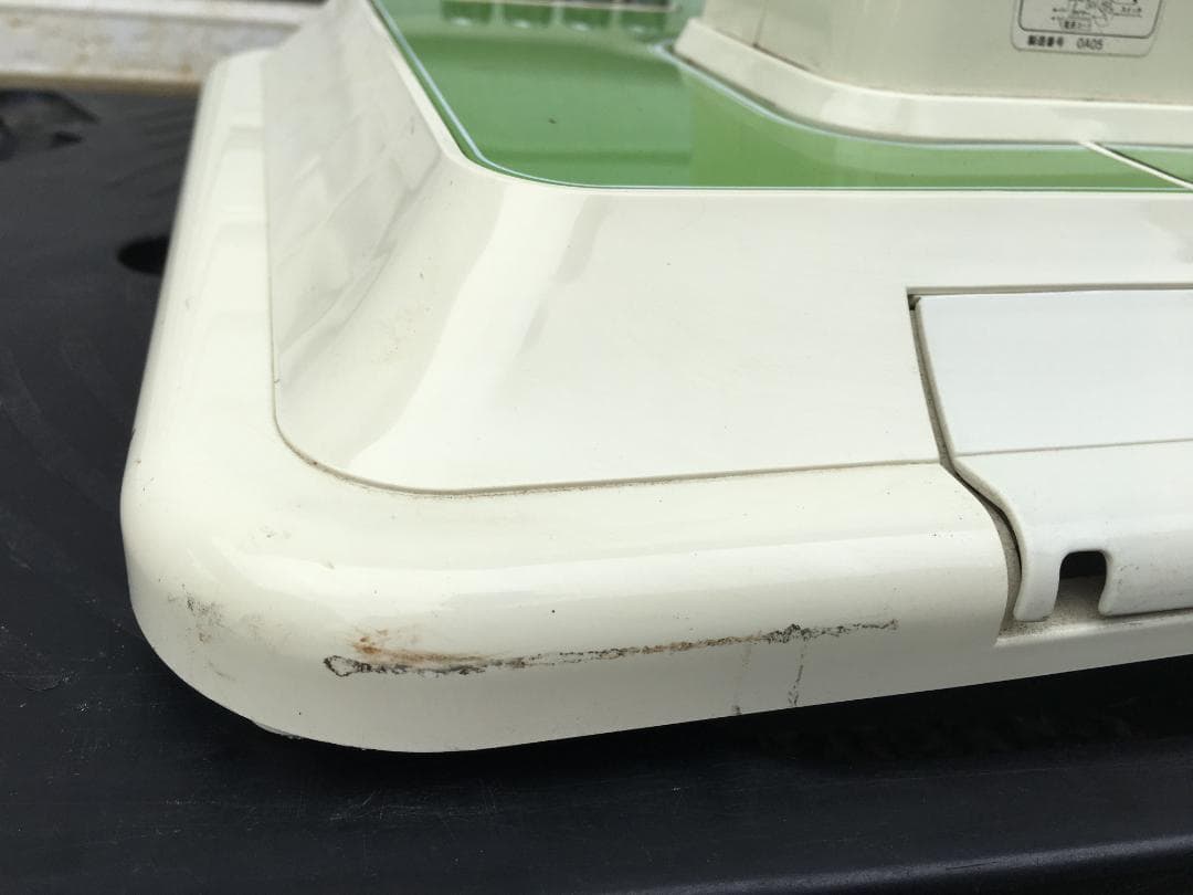 ☆ナショナル 扇風機 F-30S1M 30㎝ リビング用扇 緑 昭和レトロ