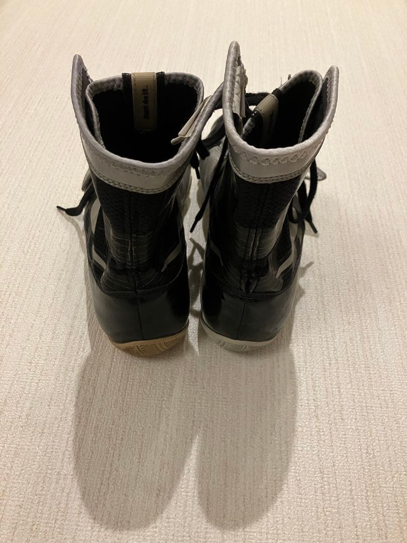 NIKE ハイパーKO ボクシングシューズ ブラック/シルバー 27.5㎝