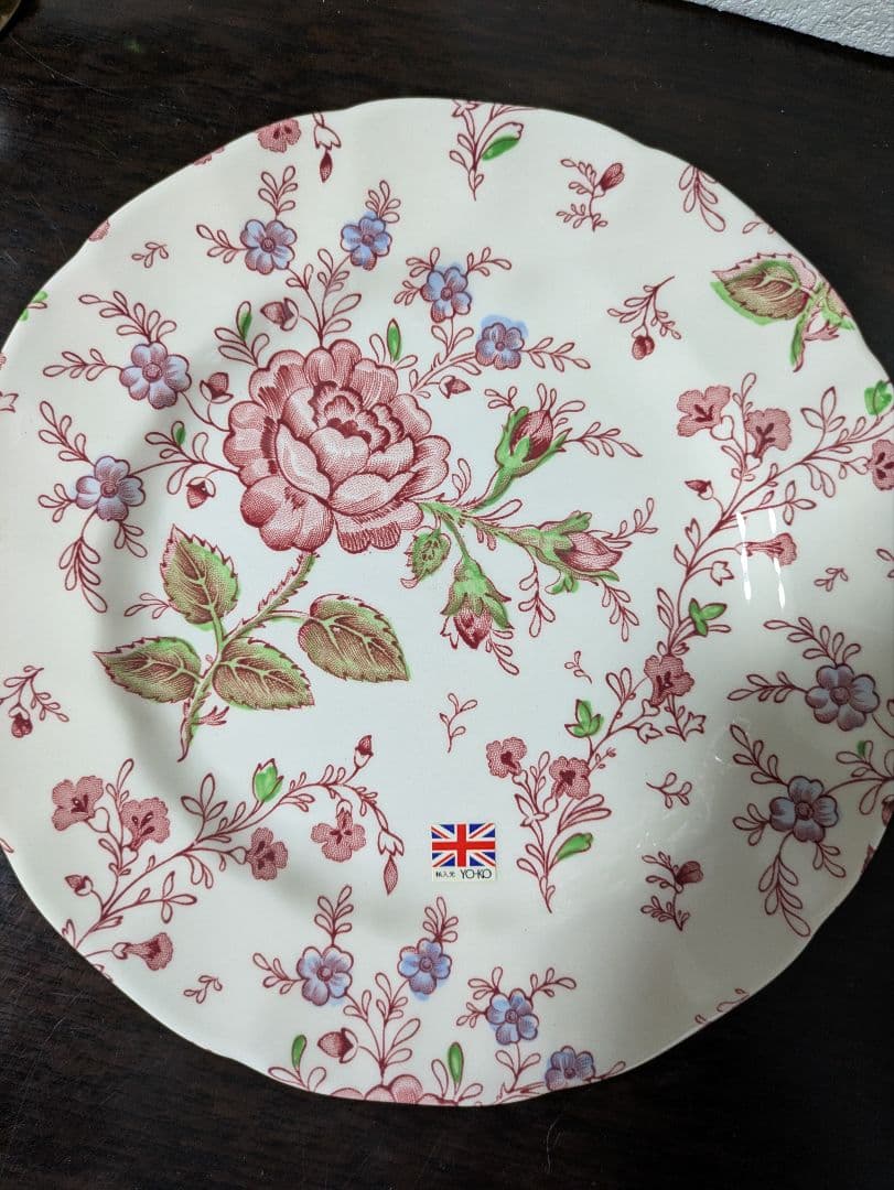 JOHNSON BROTHERS 花柄プレート 5枚セット　未使用　お値下げ中