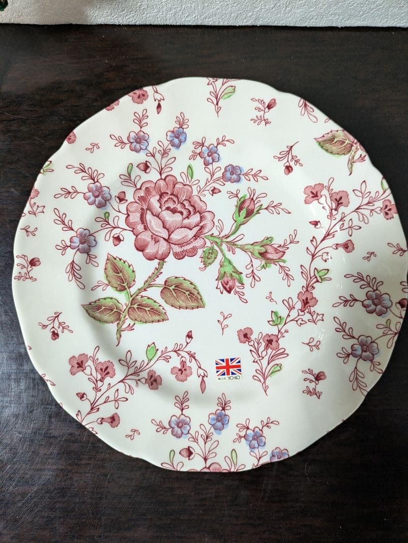 JOHNSON BROTHERS 花柄プレート 5枚セット　未使用　お値下げ中