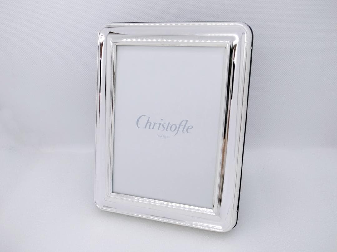 (E)　美品　Christofle　クリストフル　フォトフレーム　写真立て　箱付