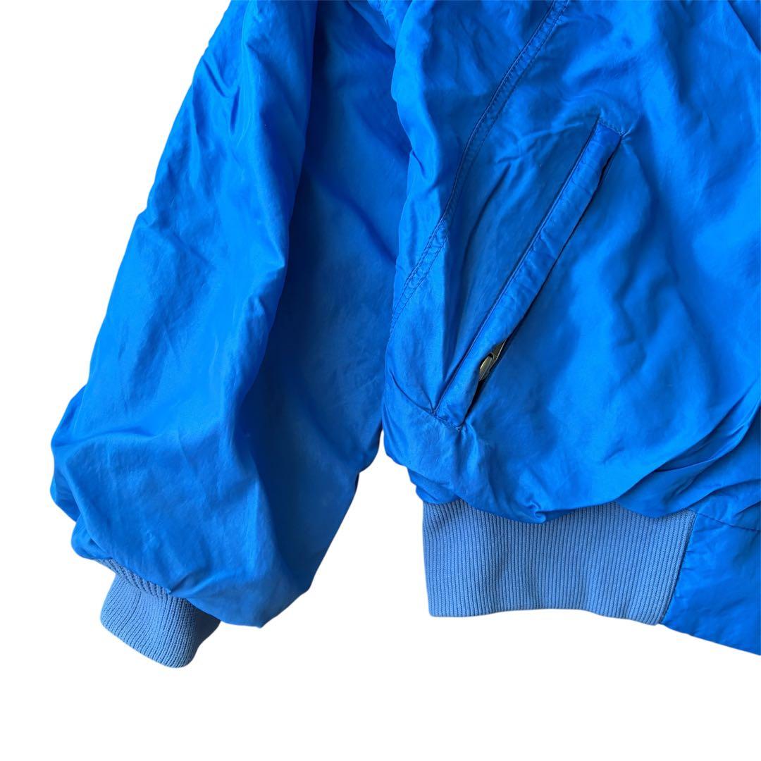 90s 80s patagonia usa製　シェルドシンチラ　青　ターコイズ