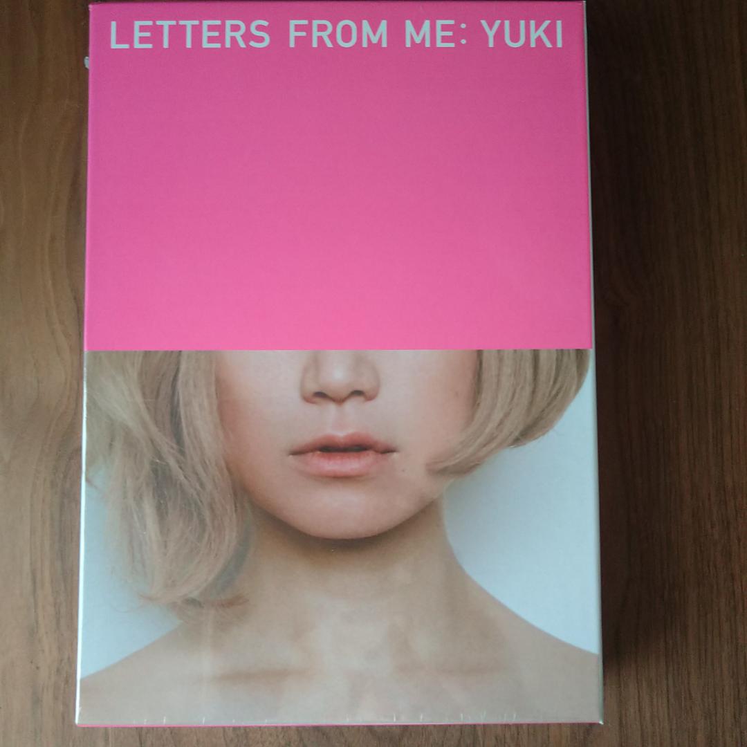 新品未開封 YUKI LETTERS FROM ME 写真集 完全数量限定BOX
