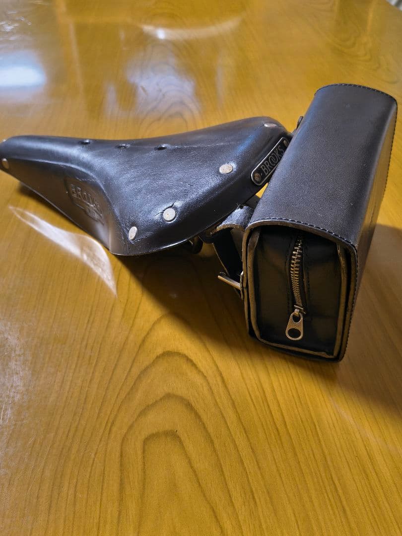 おまけ付き BROOKS ブルックス レザーサドル B17 皮サドル