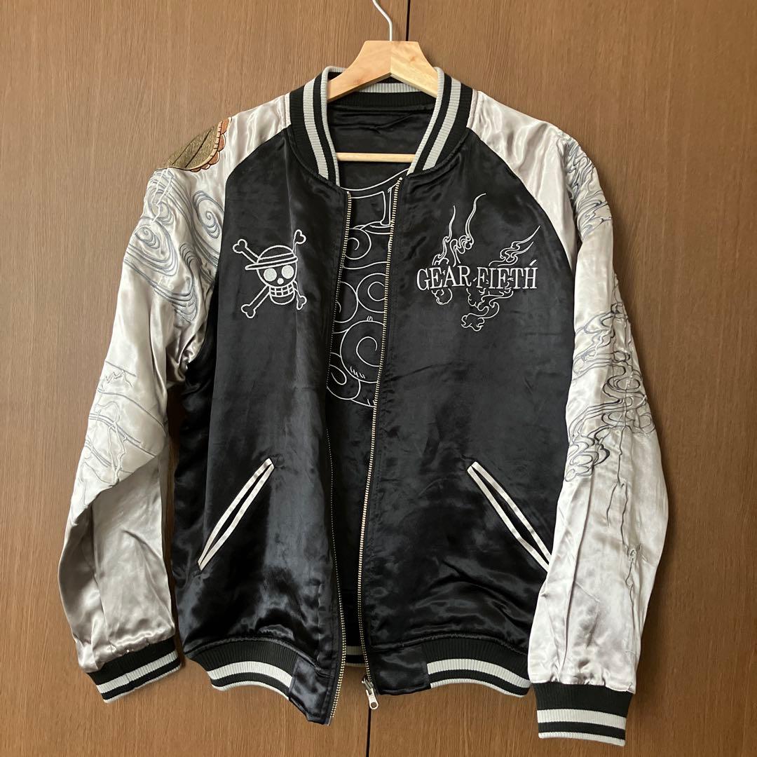 ワンピース ニカ スカジャン ルフィ 絡繰魂 リバーシブル